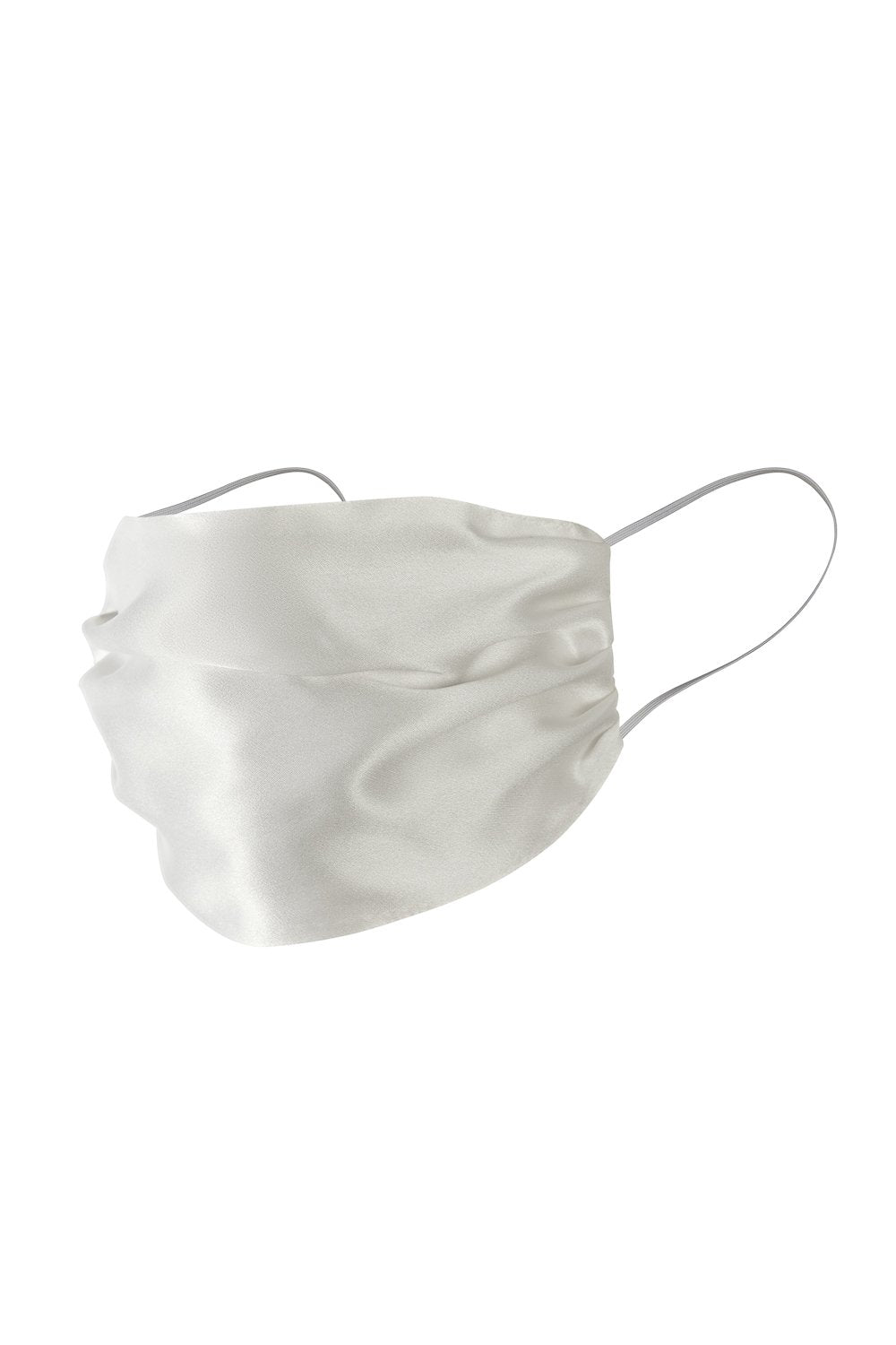 Silk Face Mask in Ivory