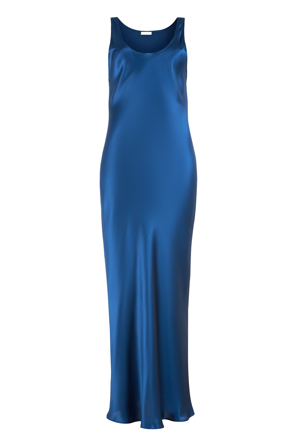 Silk Dress in Navy Blue  - NEW ARRIVAL - silk&jam
