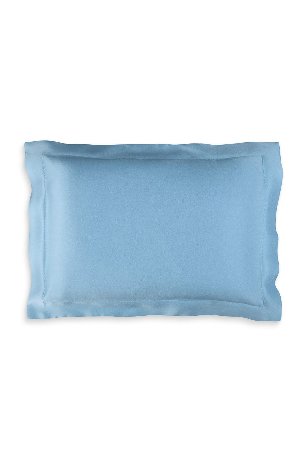 Baby Oxford Silk Pillowcase in Sky Blue - silk&jam