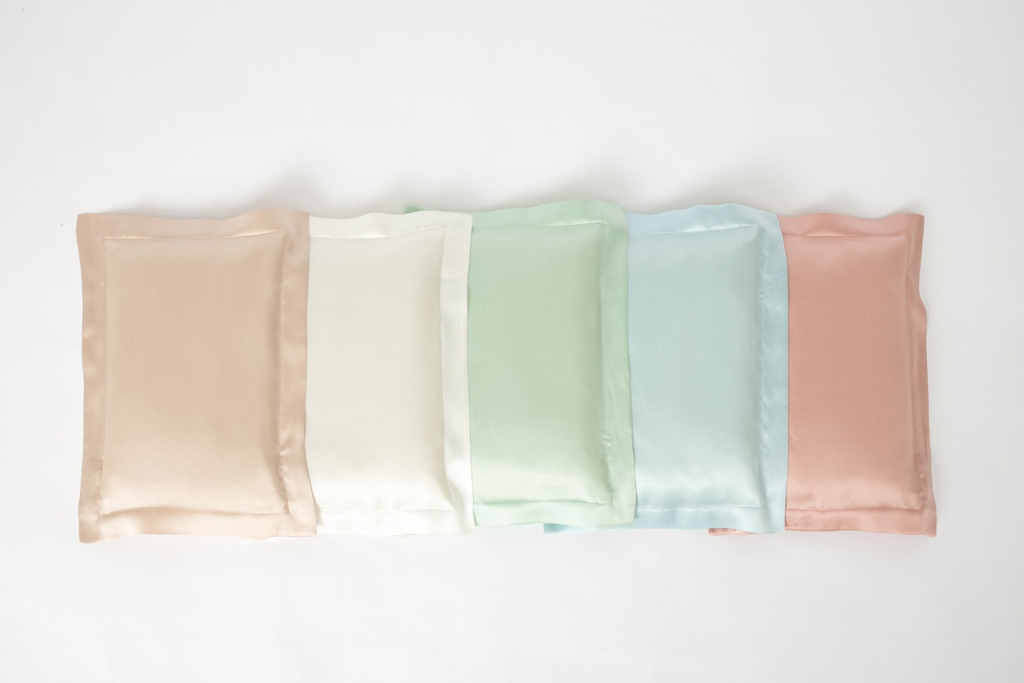 Baby Oxford Silk Pillowcase in Shell Pink