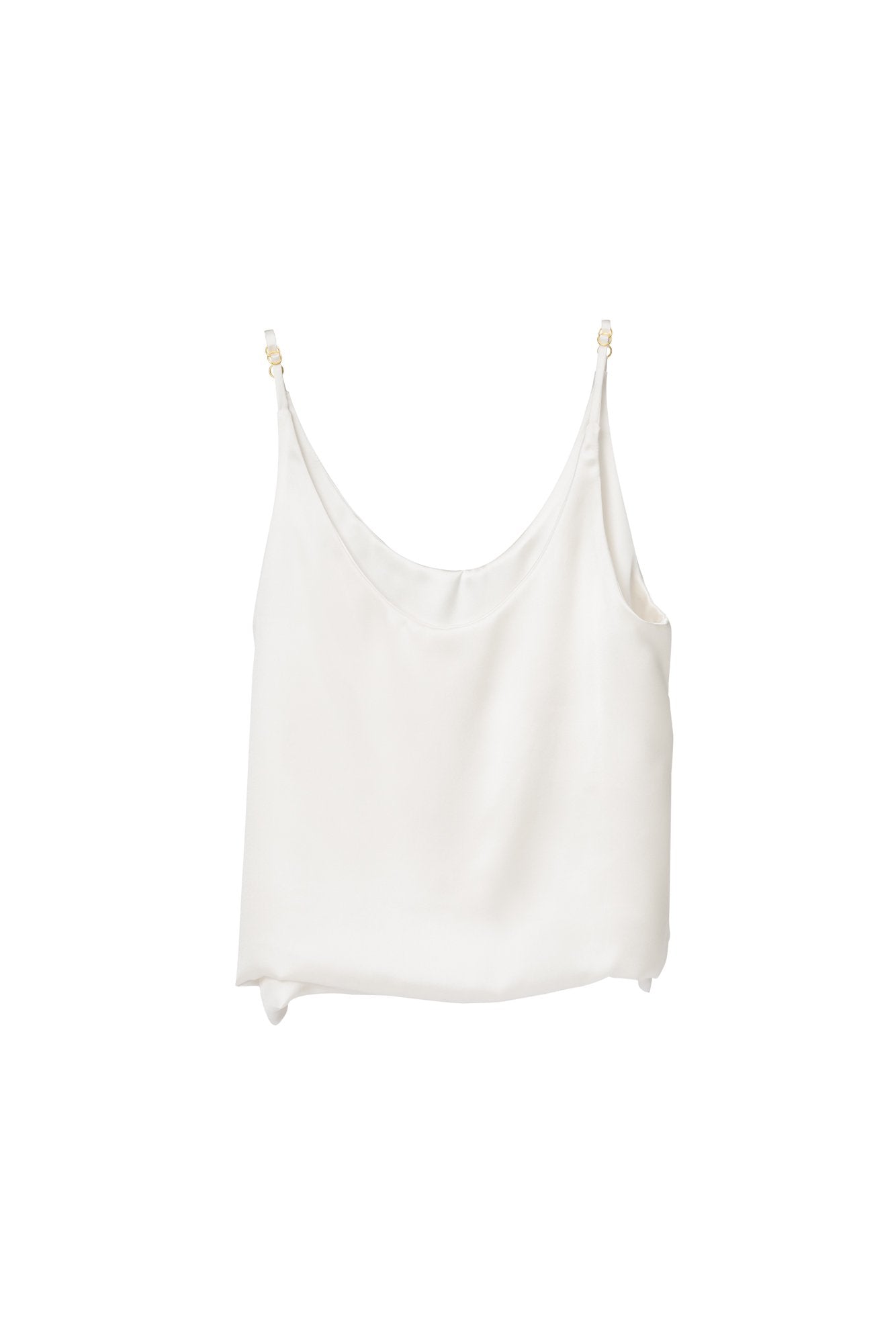 Silk Camisole in Ivory  - NEW Prolonged Edition - silk&jam