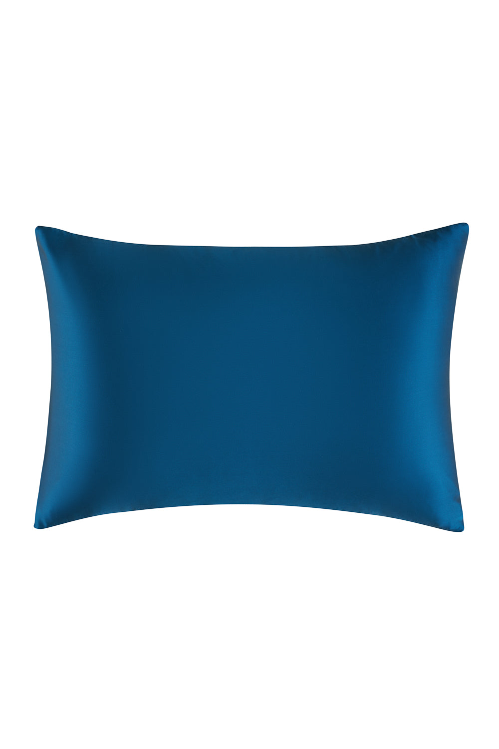 Silk Pillow Case in Navy Blue