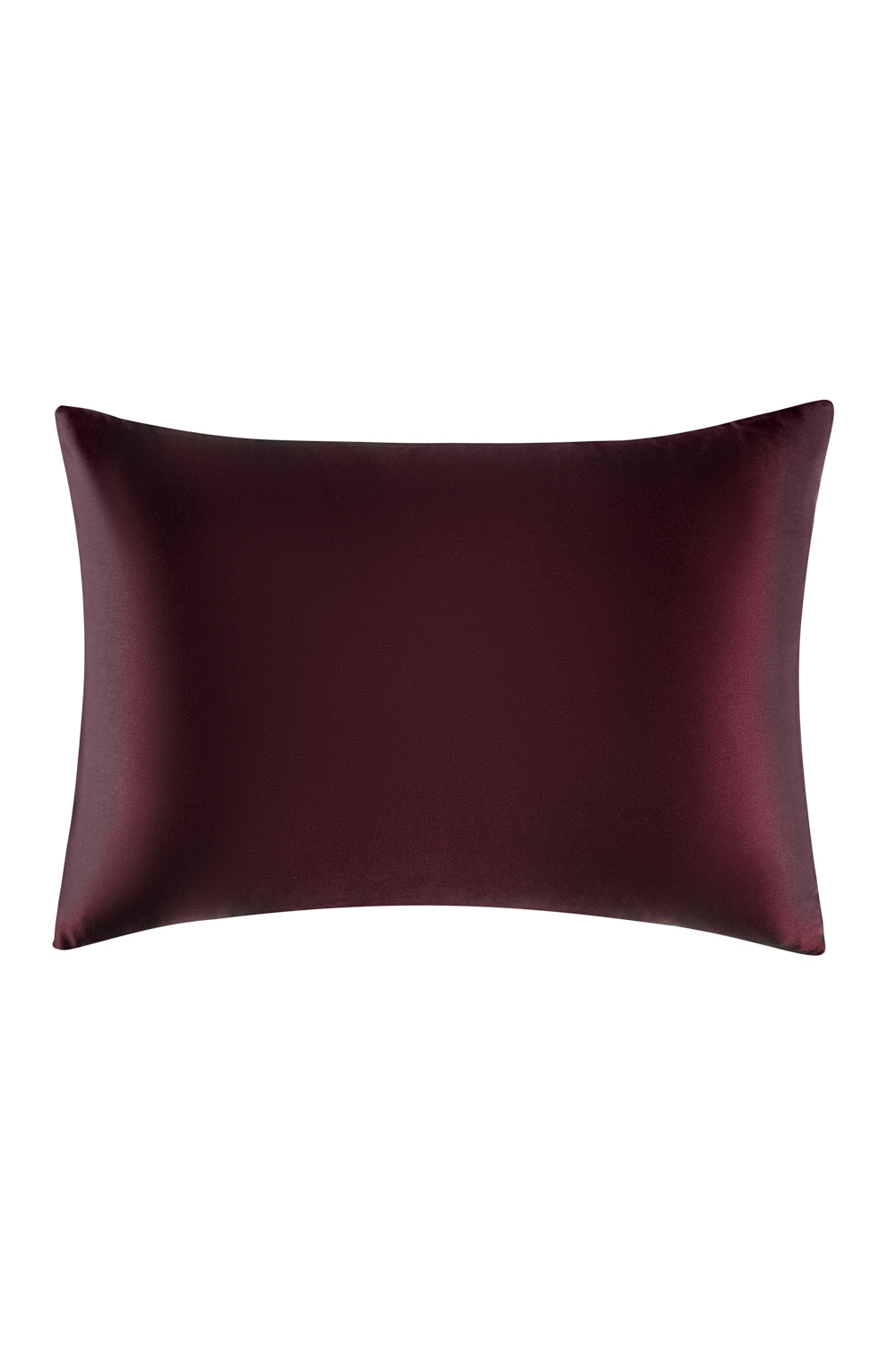 Silk Pillow Case in Bordeaux