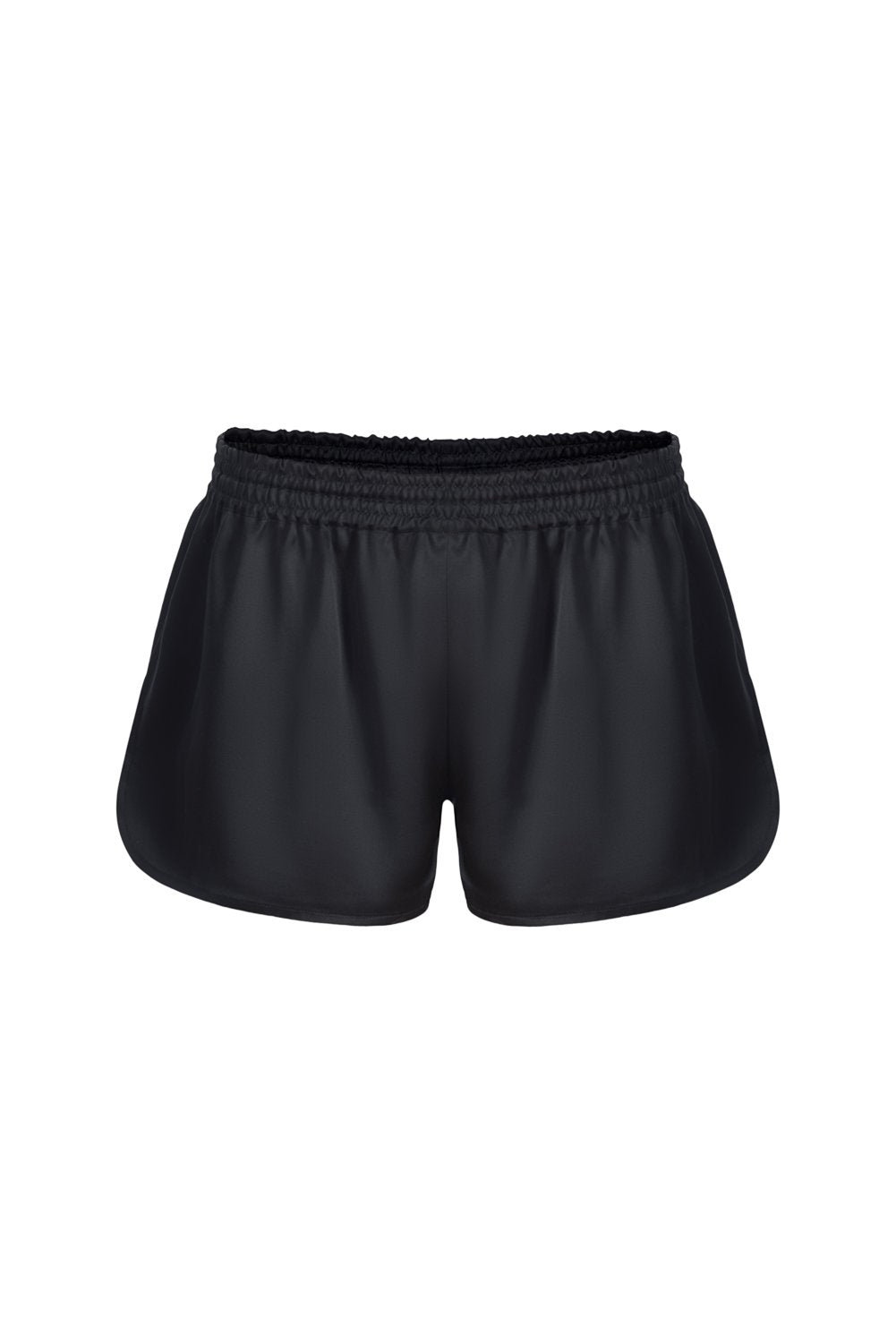 Silk Boxer Shorts in Black