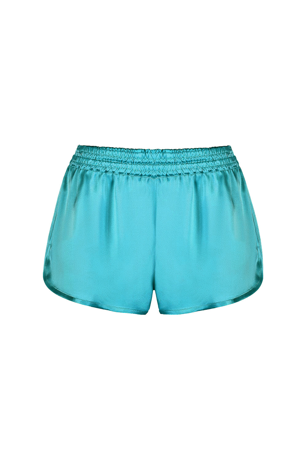 Silk Boxer Shorts in Ocean Blue – silk&jam